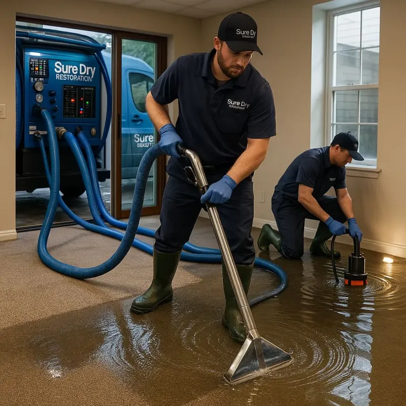 Water Extraction and Removal process in Forrest City, AR